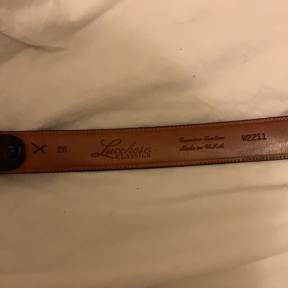 Lucchese belt main image 5